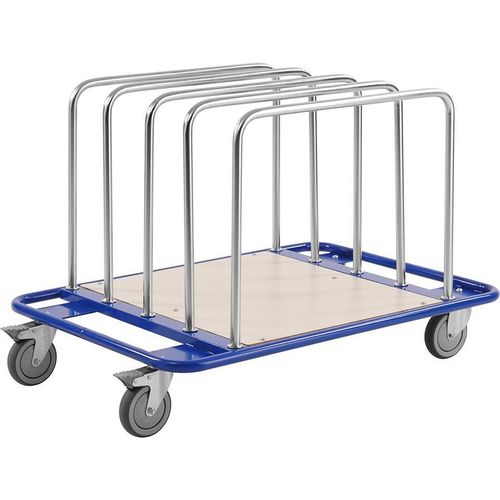 Plattenwagen Bügelwagen 1.000 x 700 x 690 mm, 150 kg, 5 Bügel