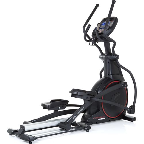 HAMMER Finnlo Ellipsentrainer EL 8000 – Crosstrainer, 10 Programme & Pulsmessung, 14 kg Schwungmasse, gelenkschonendes Ausdauertraining zu Hause