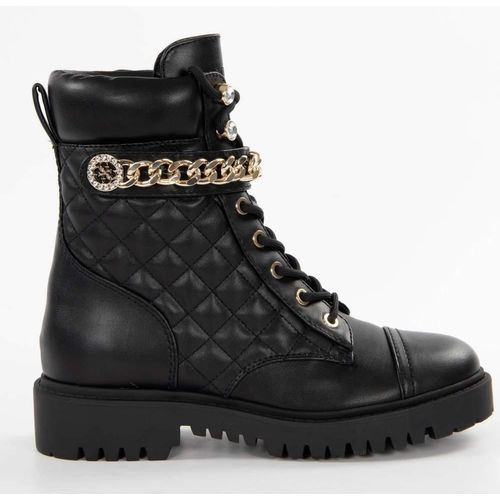 Guess Damen Stiefel mit Kettenapplikation
