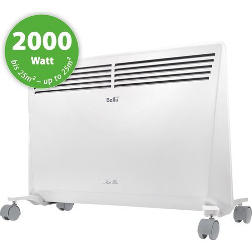 Konvektor Elektroheizer 2000Watt Heizung Heizlüfter Radiator Frostwächter Heizgerät Heat Max