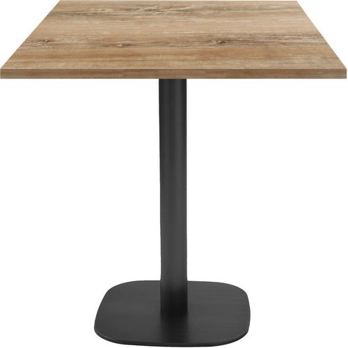 Tisch 70 x 70 cm – rundes Modell aus slowenischer Eiche
