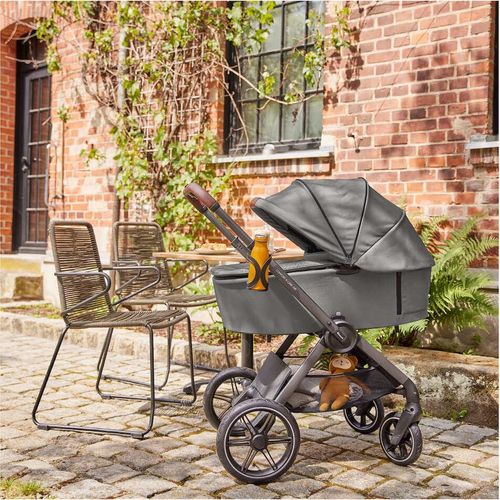 Hauck Comfort N Care Air Kinderwagen Set, Farbe:Dark Grey