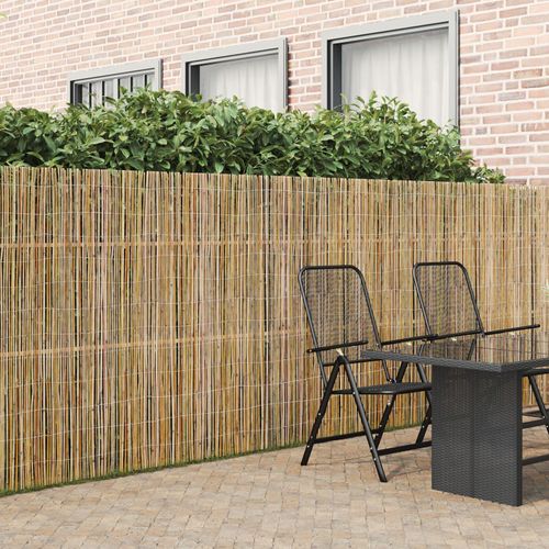 Bambuszaun 500x150 cm, Drahtzäune DesignMöbel Neu