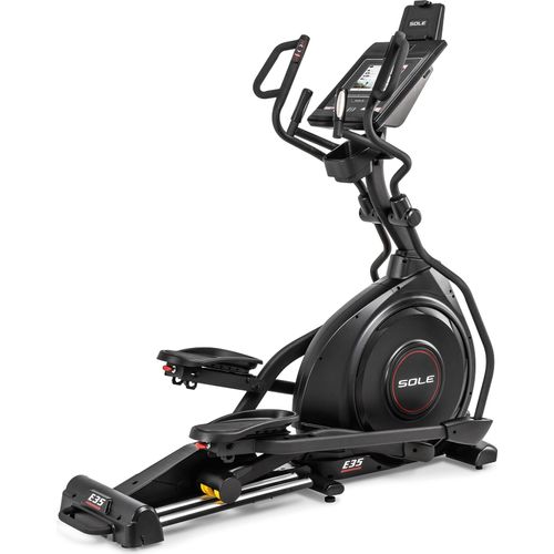 HAMMER Ellipsentrainer E35 – Crosstrainer, Pulssensoren & 10 Trainingsprogramme, 16 kg Schwungmasse, Heimtrainer für gelenkschonendes Cardiotraining