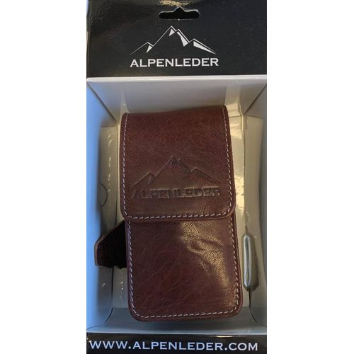 Alpenleder Kamera Etui Kompakt brandy