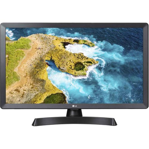LG Monitor TV Smart 23,6" HD webOS 22 Wi-Fi Bluetooth Nero 24TQ510S
