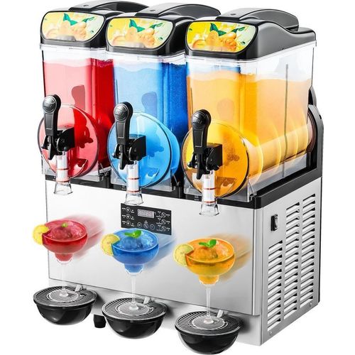 Kommerzielle Slushy-Maschine 15Lx3 - Margarita Smoothie Frozen Drink Maker - Eisgetränkemaschine
