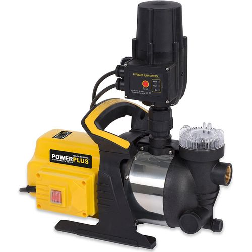 POWERPLUS Gartenpumpe 1200 Watt, 3.800 Liter/Stunde, Schmutzwasserpumpe