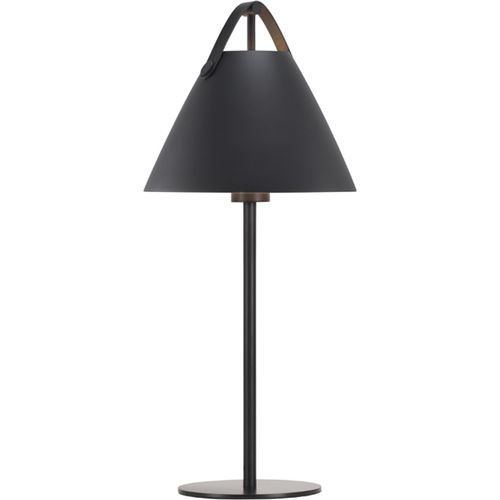 Strap Tischlampe Ø 25 cm Schwarz