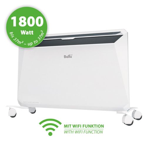 Konvektor Heizgerät Elektroheizung WiFi Digital 1800Watt Elektroheizung Rapid 1800W