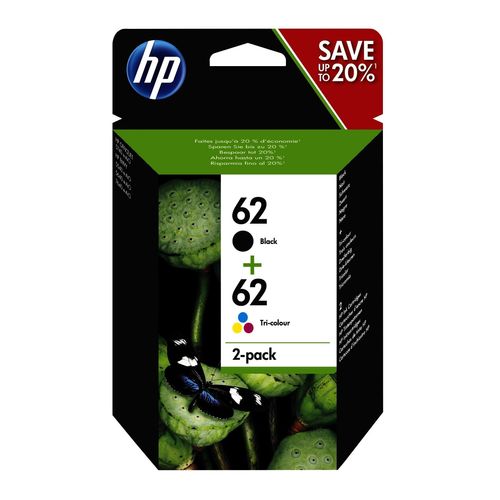 Original HP OfficeJet 8045 (N9J71AE / 62) Druckerpatrone Schwarz,Color (Cyan,Magenta,Gelb)