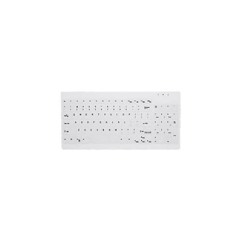 Active Key AK-C7012 - Tastatur - USB - Deutsch - weiß