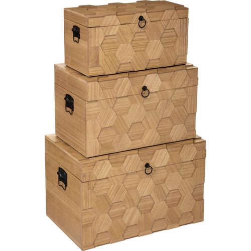 Set aus 3 Kisten 