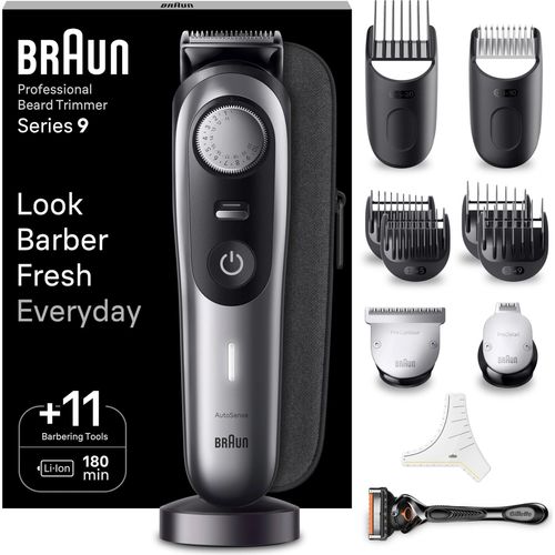 Braun Barttrimmer Trimmer Haarschneider Herren Haarschneidemaschine Profi 40 kraftvoll