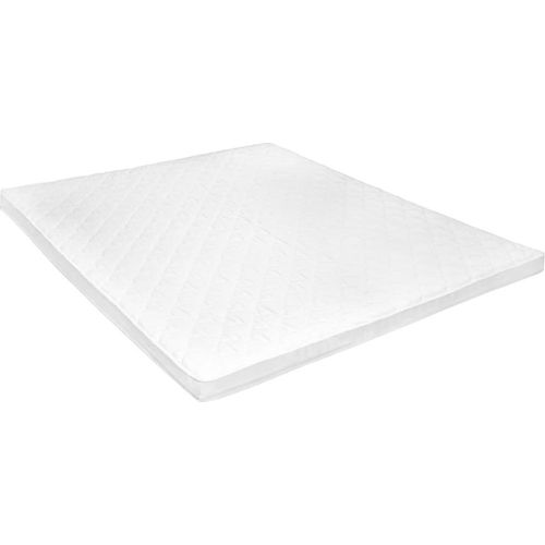 Matratzenauflage 160 x 200 cm Kaltschaum Ei-Profil 6 cm