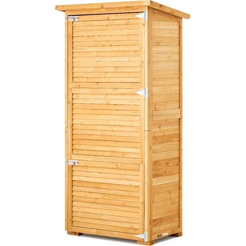 Geräteschuppen und Geräteschrank 800x500x1620mm - Gerätehaus und Gartenschrank - Ideal für Gartengeräte und Werkzeuge