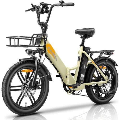 E-Bike Herren City E-Bikes & E-Hollandräder Elektrofahrrad mit 20×4.0 Fat Tire, 36V 20Ah herausnehmbarer Akku Range 150 km ebike,Schwarz E-Klapprad