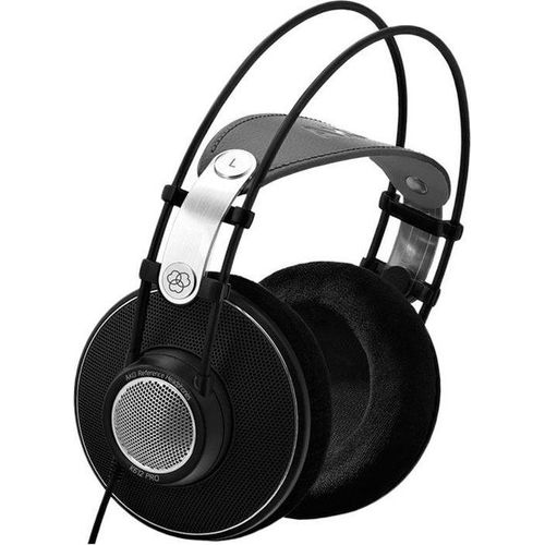Kopfhörer Over-Ear, halbgeöffnet AKG K612PRO Schwarz 12 39500 Hz 120 Ohm 101 dB Kabelgebunden