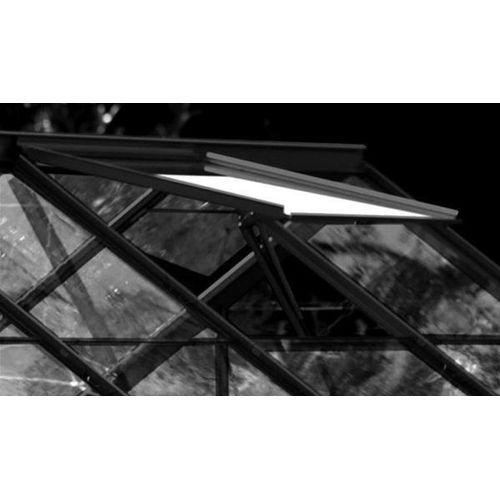 Alu-Dachfenster für Zeus o. Glas, schwarz