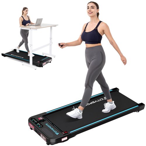 Laufbander Elektrisches Gehgerät 440W Motor, Laufband mit integrierten Bluetooth-Lautsprechern, einstellbare Geschwindigkeit, LCD-Bildschirm & Kalorienzähler, ultradünn und geräuschlos für zu Hause und im Büro