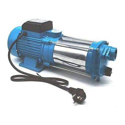 Kreiselpumpe Edelstahl Gartenpumpe Hauswasserwerk Jetpumpe Zentrifugalpumpe Pumpensteuerung Wasserpumpe+Druckschalter Garten (2500W 138M)