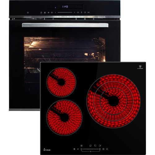 Backofen und Kochfeld SET8017KF593SP