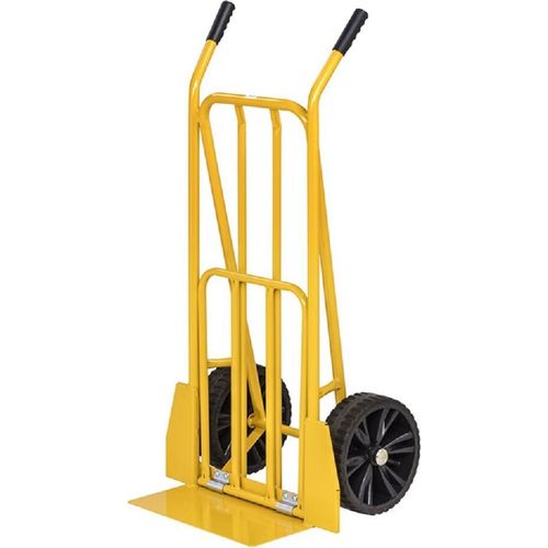 Sackkarre 250 kg, klappbarer Ladebügel, 2 Hartplastik Bockrollen
