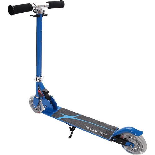 Scooter Roller Tretroller Kinderroller Cityroller klappbar bis 70KG-blau