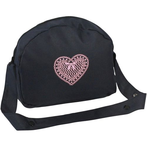 Puppen Wickeltasche CHIC2000, blau (melange grau, navy), Puppenausstattungen, KinderB:29cm H:22cm T:9cm, Polyester, B:29cm H:22cm T:9cm