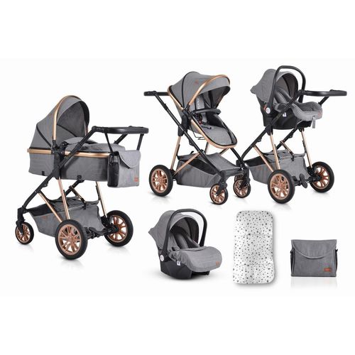 Kinderwagen 3 in 1 set mit babyschale Midas 0-15kg