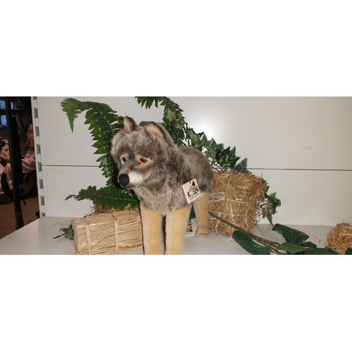 Kösen 3840 Wolf stehend Kuscheltier Plüschtier Stofftier