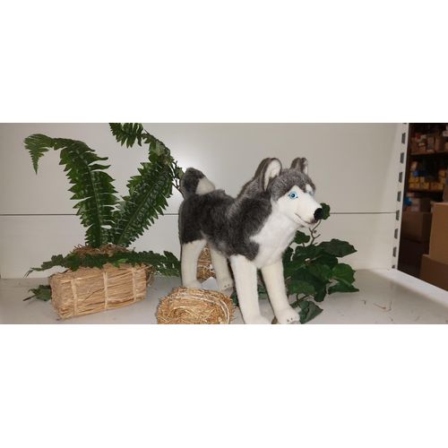 Kösen 3860 Husky stehend Hund Kuscheltier Plüschtier Stofftier
