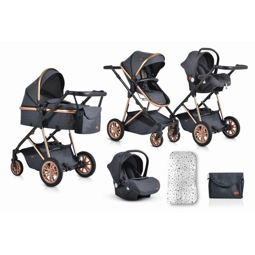 Kinderwagen 3 in 1 set mit babyschale Midas 0-15kg