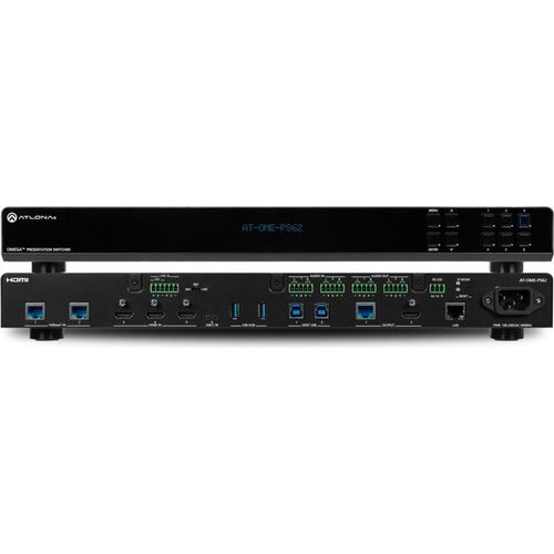 Atlona AT-OME-PS62 6x2 Matrix Präsentations Switcher mit USB Hub