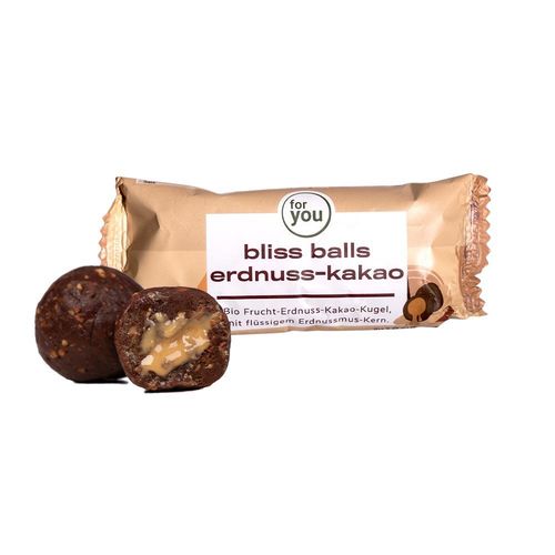 for you bliss balls erdnuss kakao