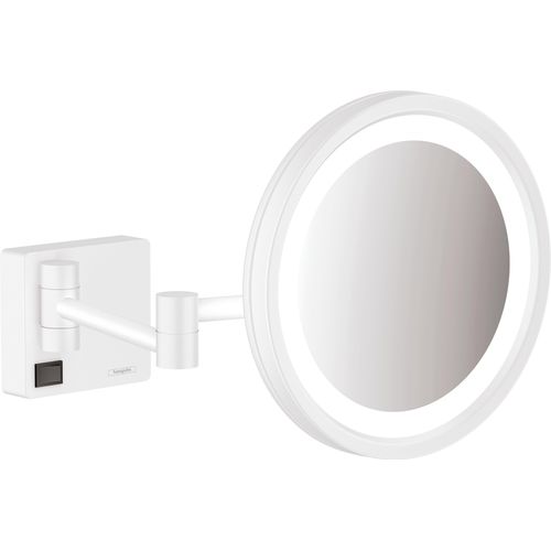 HG Kosmetikspiegel AddStoris mit LED Leuchte mattweiß