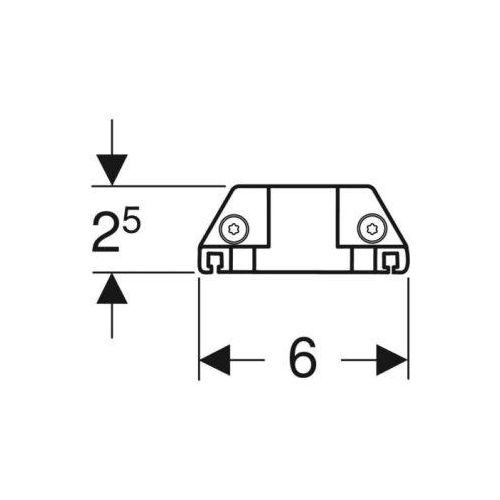 Geberit Steckdosenelement mit ComfortLight-Modul, 105-120 cm, 505.095.00.2