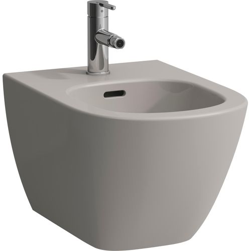 LAUFEN LUA Wandbidet, mit Überlauf, 1 Hahnloch, 360x520mm, Eckventile innenliegend, H8300810373021