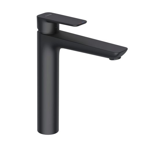 KLUDI PURE&STYLE Waschschüssel-Einhandmischer, Auslaufhöhe 215mm, ohne Ablaufgarnitur, 402963975