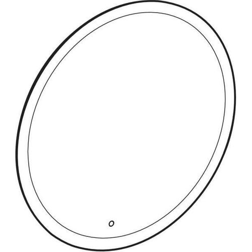 Geberit Option round Lichtspiegel, direkte und indirekte Beleuchtung, 502.797.00.1