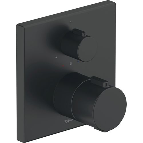 Duravit Thermostatarmatur Thermostat Unterputz, 1 Verbraucher, eckig, TH4200015046