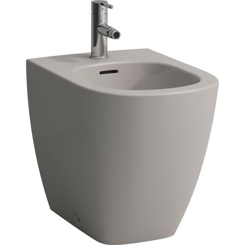 LAUFEN LUA Standbidet, mit Überlauf, 1 Hahnloch, 360x520mm, Eckventile innenliegend, H8320810373021