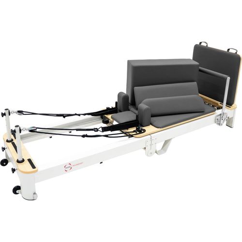 Pilates Reformer Maschine Aluminium Klappbar Multifunktional Heim Fitness