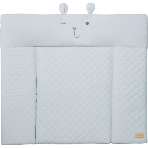 roba® Wickelauflage »Style, Soft, sky«, mit aufgesticktem Gesicht