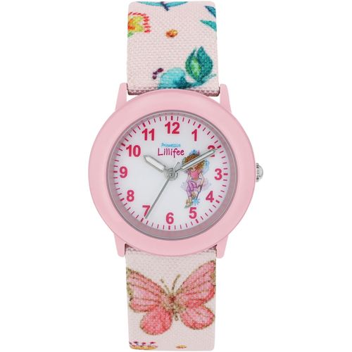 Quarzuhr PRINZESSIN LILLIFEE, bunt (bunt, weiß, pink), Armbanduhren, Kinder, Armbanduhr, Kinderuhr, Mädchen, Geschenkidee, Geburtstag, Schulanfang
