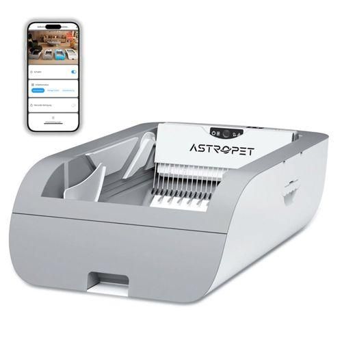 Astropet Selbstreinigende Katzen toilette mit APP Helios Series