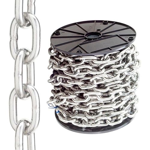 Verzinkte Kette auf Rolle 6 mm (36 Meter Rolle)