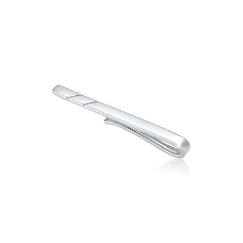 Krawattennadel KUZZOI "Herren Basic Klassisch 925 Silber", silber, Krawattennadeln, Herren, Silber 925 (Sterlingsilber)