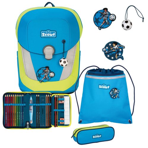 Scout Sunny II Schulranzen-Set 4-tlg. DIN Super Champion 2023