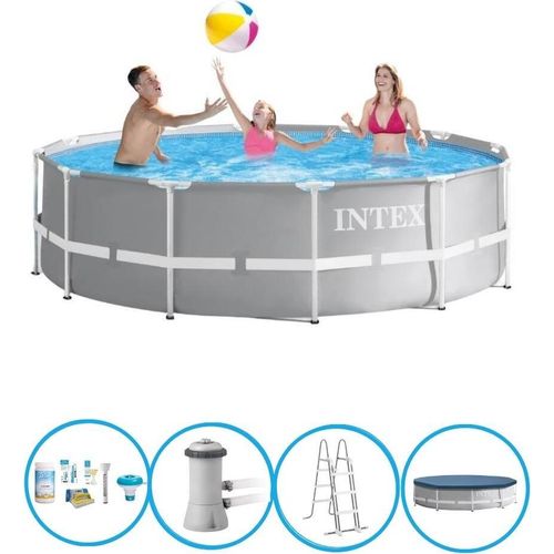 Intex Pool Prism Frame - Schwimmbad-Paket - 366x99 cm